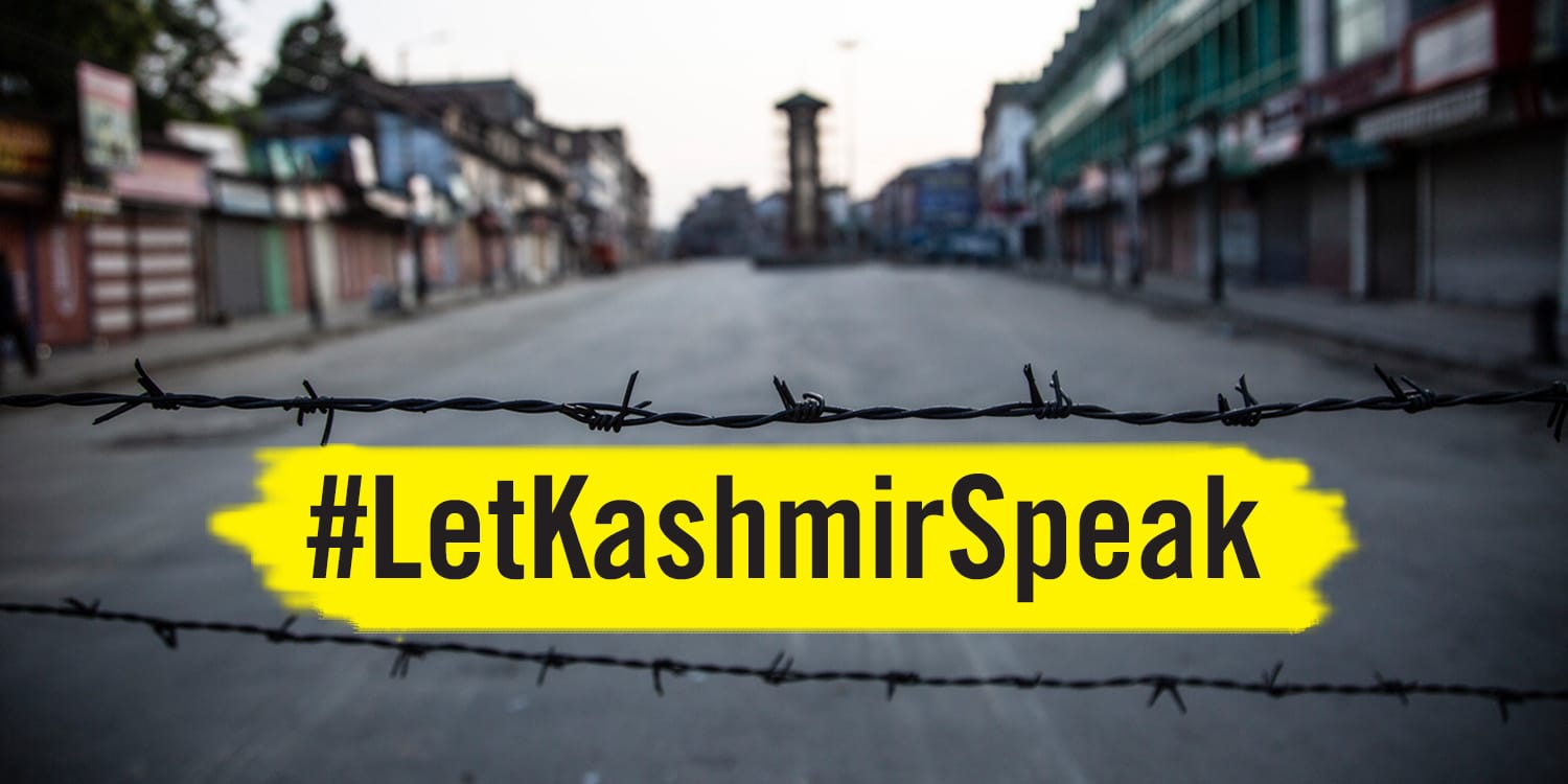 #LetKashmirSpeak