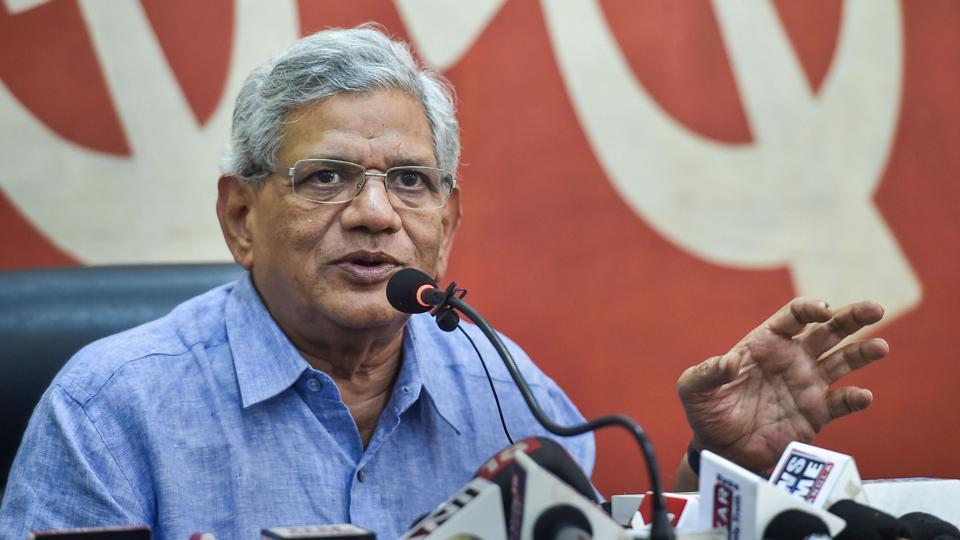 Mehbooba, Azad Condole CPI(M) Leader Yechury's Passing