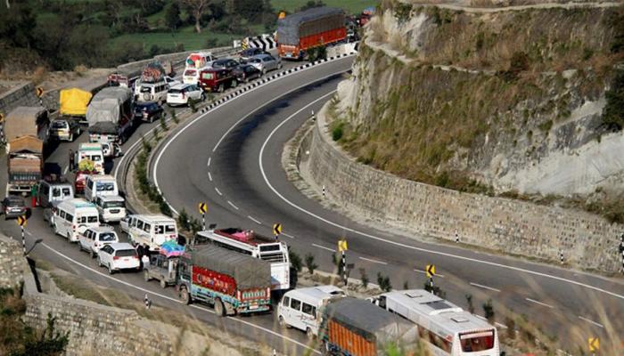 Traffic Restored On Srinagar-Jammu National Highway