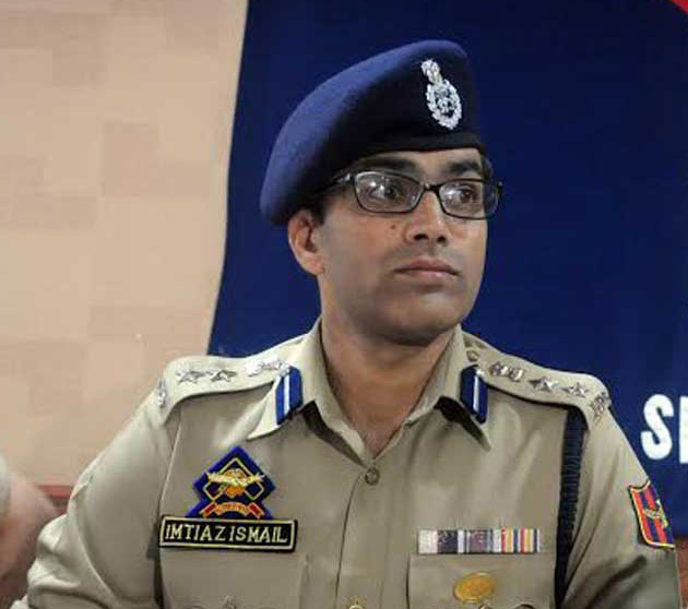 Imtiaz Ismail Parray Appointed DIG SSB