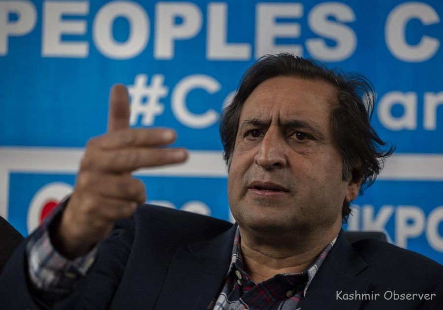 Peoples Conference Announces Sajad Lone As Lok Sabha Candidate For North Kashmir