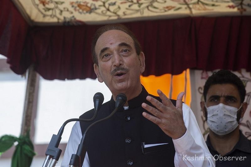 Azad Decides To Contest From Anantnag-Rajouri LS Seat