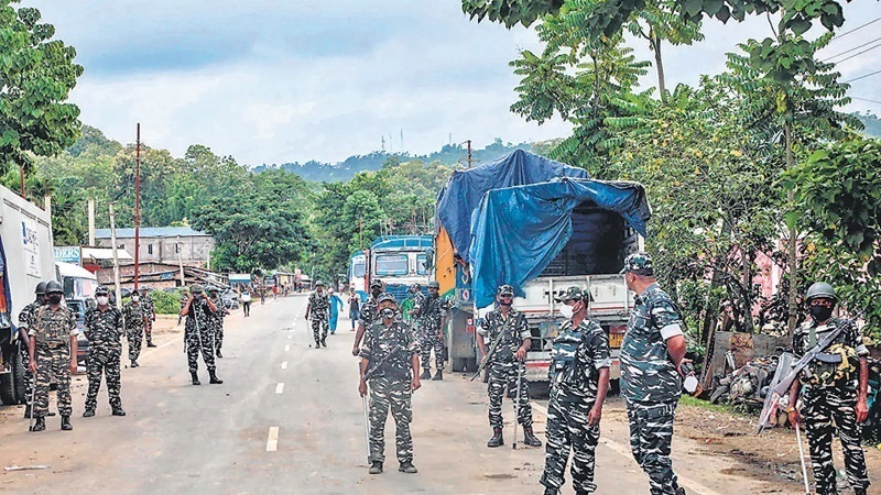 Tension Returns As Assam Police Fire At Mizoram Residents Kashmir Observer