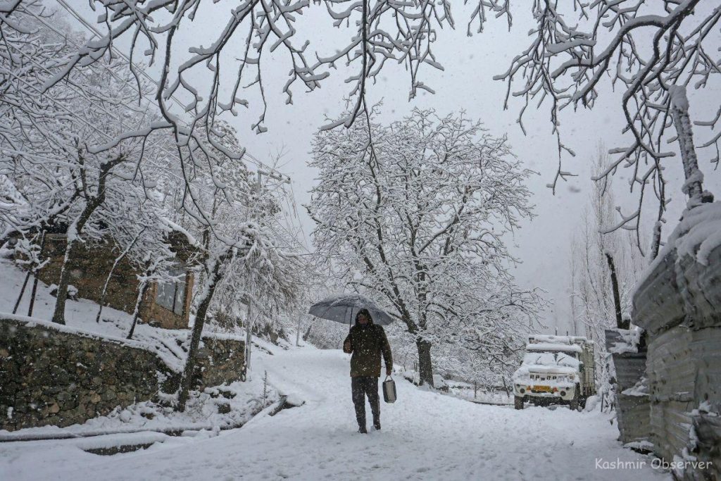MeT Issues ‘Yellow Warning’ Amid Wet Spell Forecast In J&K