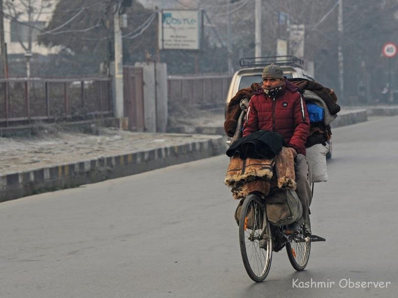Cold Conditions In Kashmir, Srinagar Records Minus One Deg C