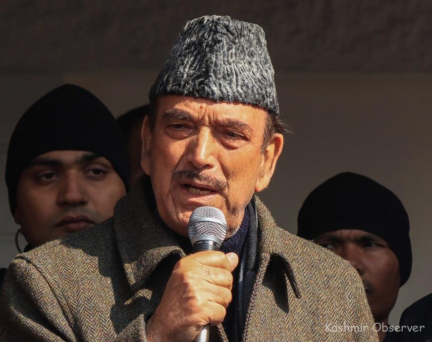 Azad Rues Lack Of Vocal Opposition On Issue Of Article 370 In J&K