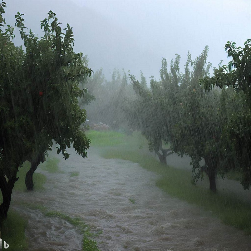 Erratic Weather Poses A Threat To Fruit Crops In Kashmir