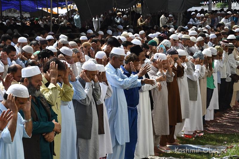Eid-ul-Azha Celebrated Across J&K With Religious Fervour