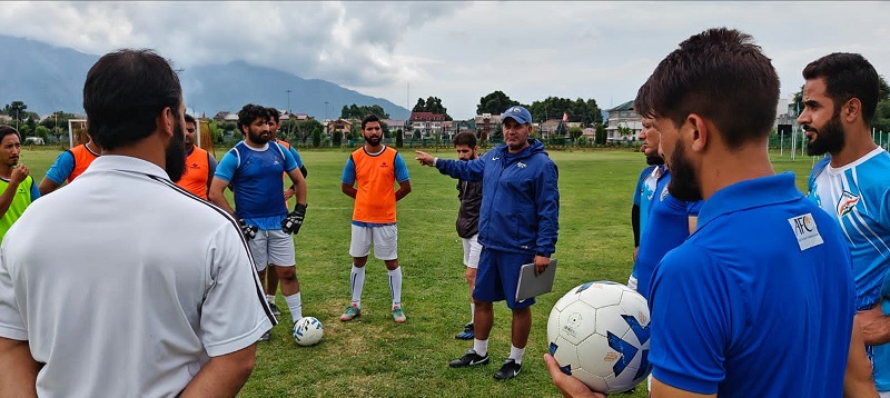 AFC 'C' Diploma Coaching Course Begins In Srinagar