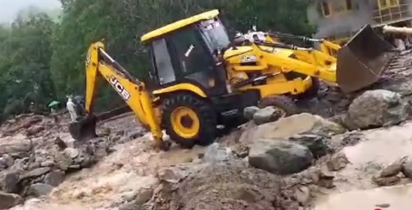 Several Houses, Mosque Damaged As Cloudburst Hits Ganderbal Village