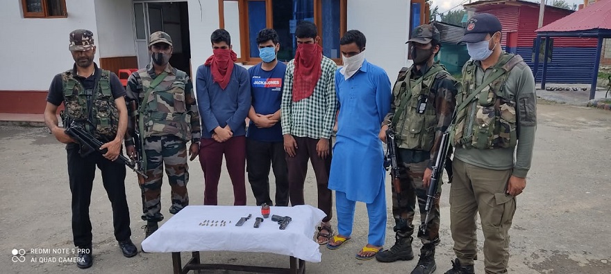 4 Arrested For Grenade Attack in South Kashmir's Kulgam