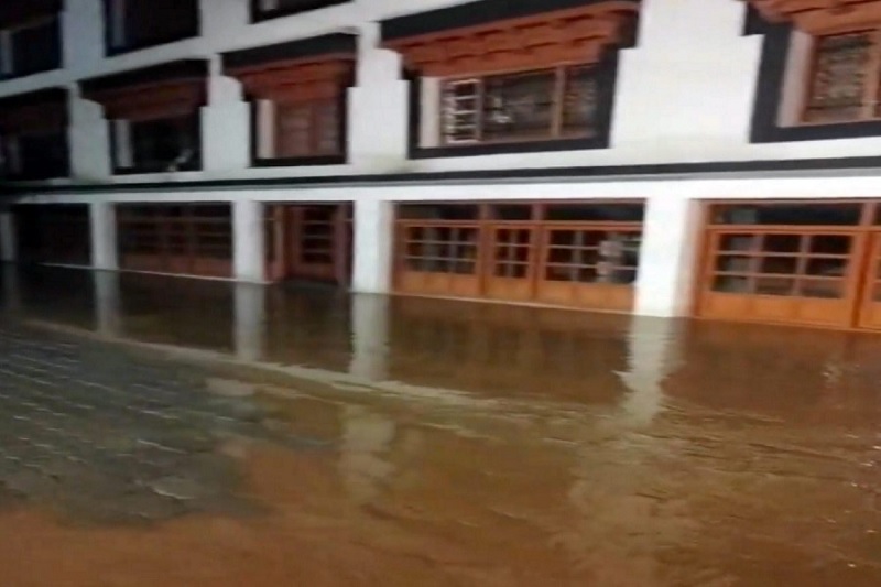Cloudburst Triggers Flash Floods In Ladakh; No Loss Of Life Reported