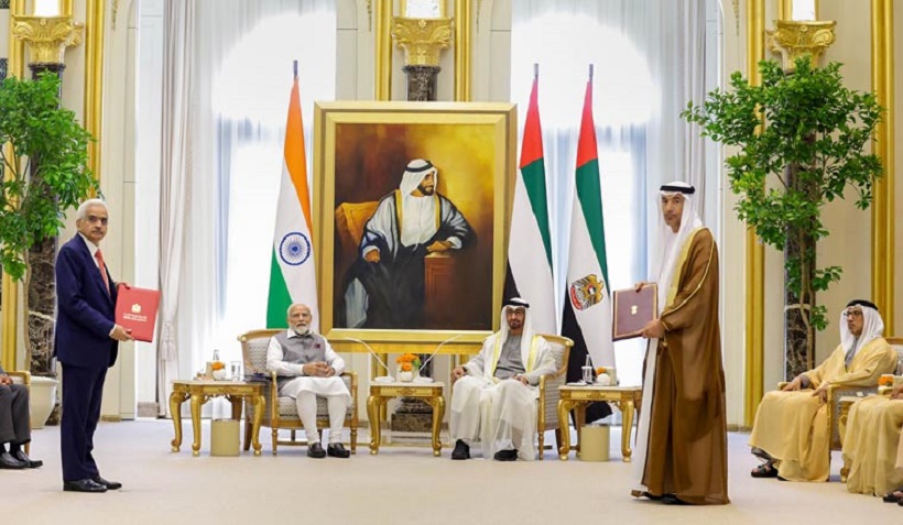 India, UAE Sign Pact to Settle Trade in Rupee & Dirham