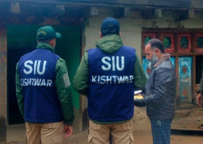 Houses Of Four Militants Raided In J&K's Kishtwar