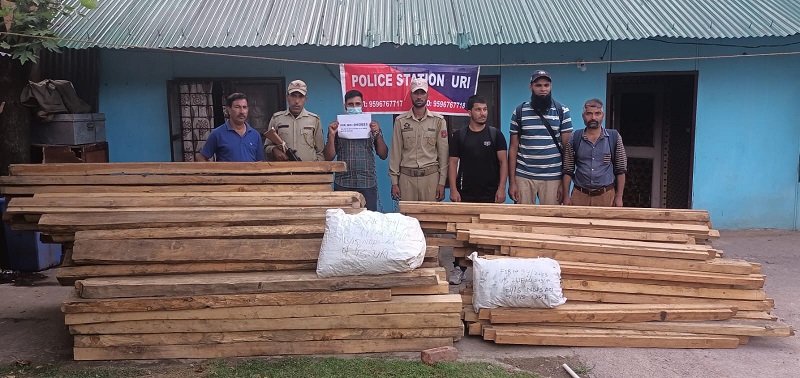Father, Son Held For Timber Smuggling