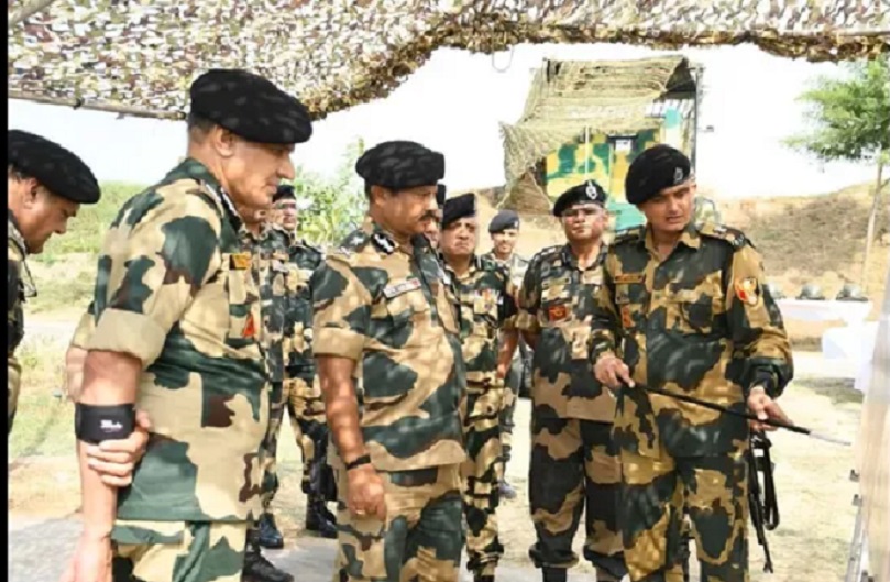 BSF DG Evaluations Safety Scenario, Operational Preparedness Of Troops In Jammu – Kashmir Observer