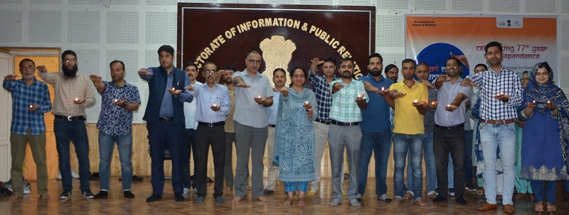 DIPR Organizes Panch Pran Pledge At Srinagar