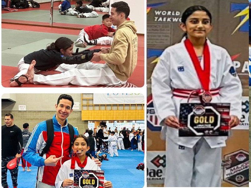 Emaan Majid Becomes Youngest Kashmiri-American To Win US Taekwondo National Championship