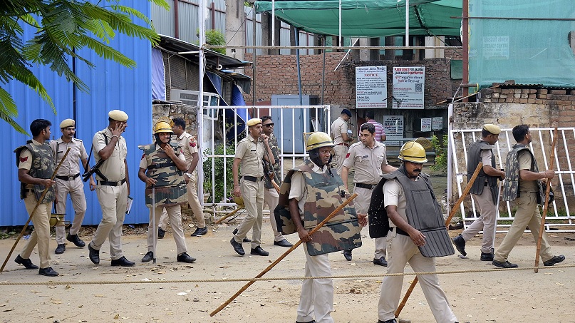 Haryana Violence Spreads: Gurugram Mosque Set on Fire, Imam Shot Dead