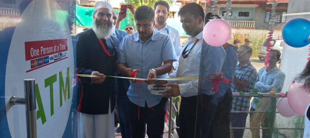 J&K Bank Commissions ATM In Shopian