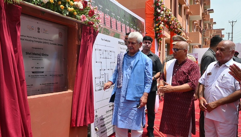 LG Unveils Affordable Rental Housing Complex In Jammu