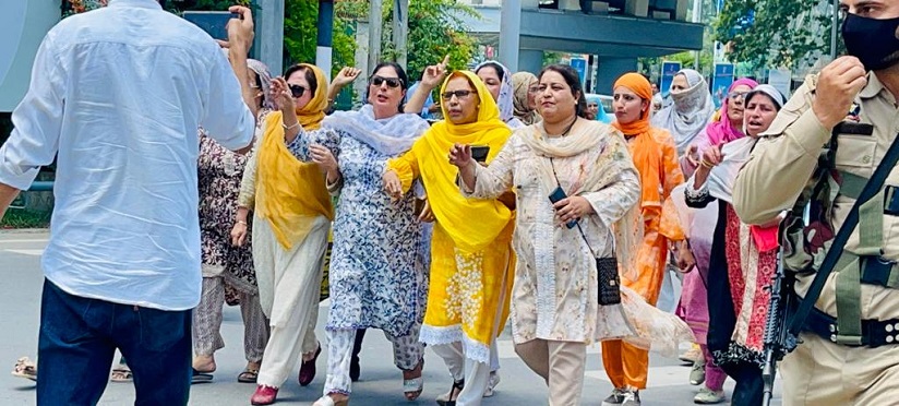 Missing Women Row: Police Foils NC Women’s Wing Lal Chowk March
