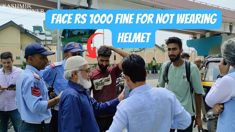 Video: Face Rs 1000 Fine For Not Wearing Helmet