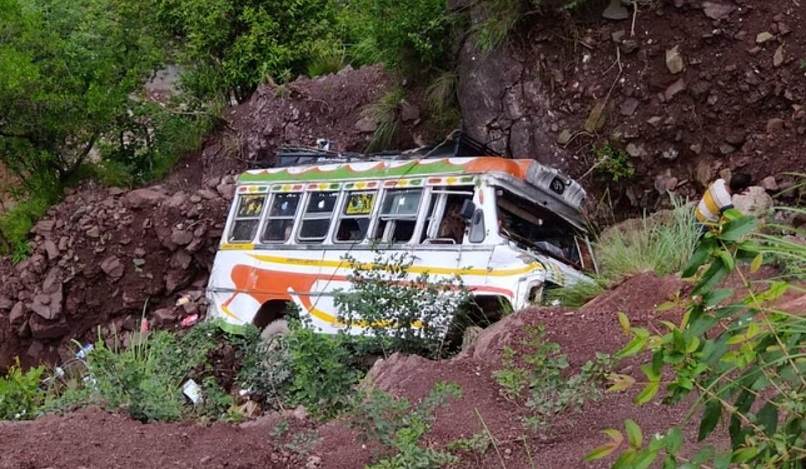 Minibus Turns Turtle In J&K's Udhampur; 13 Injured