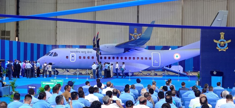 First C-295 Aircraft Inducted Into IAF
