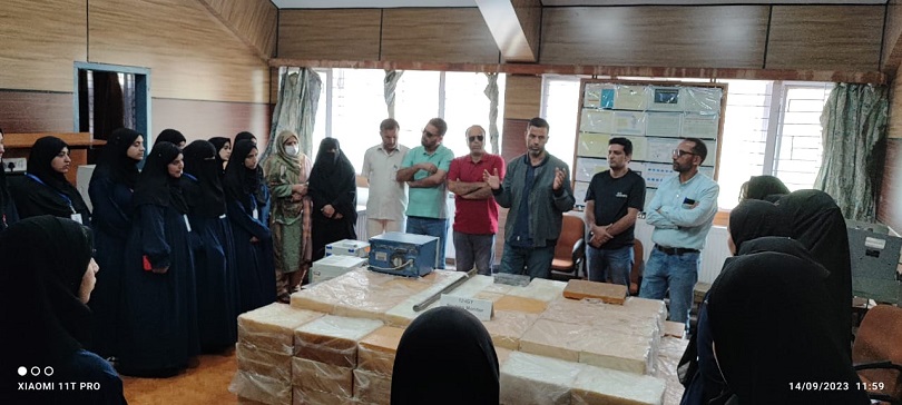 GHSS Bandipora Conducts Science Exposure Tour For Girl Students To BARC's High Altitude Lab