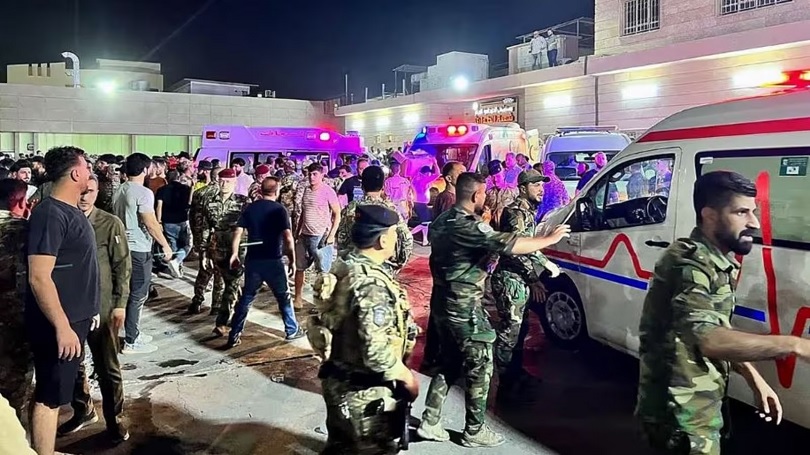 A Fire At A Wedding Hall In Iraq Has Killed Over 100, Injured 150