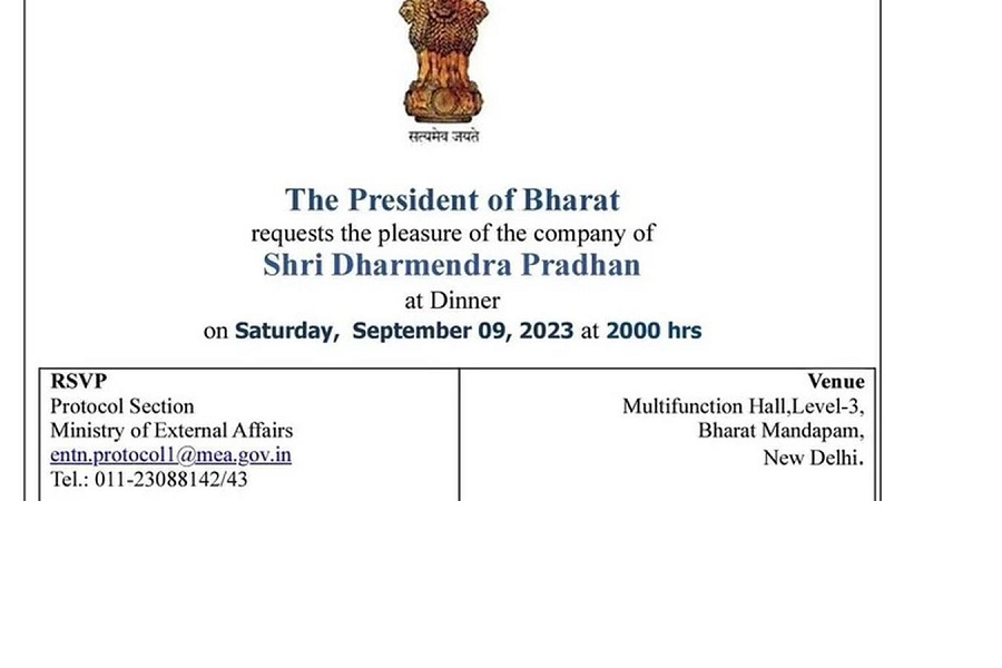 ‘President of Bharat’ on G20 Invite Triggers Row