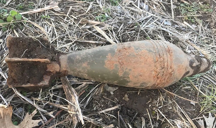 Old Mortar Shell Found In Jammu