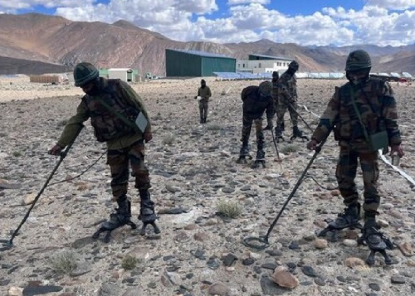 Demining Operation In Leh, 175 Mines Destroyed