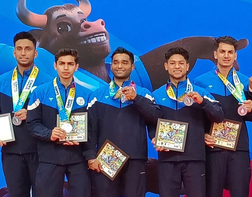 J&K Gymnasts Win Another Silver In National School Games