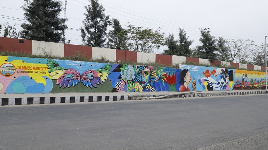 Jammu Gets A 'Smart Look' As Murals, Paintings Adorn City Walls