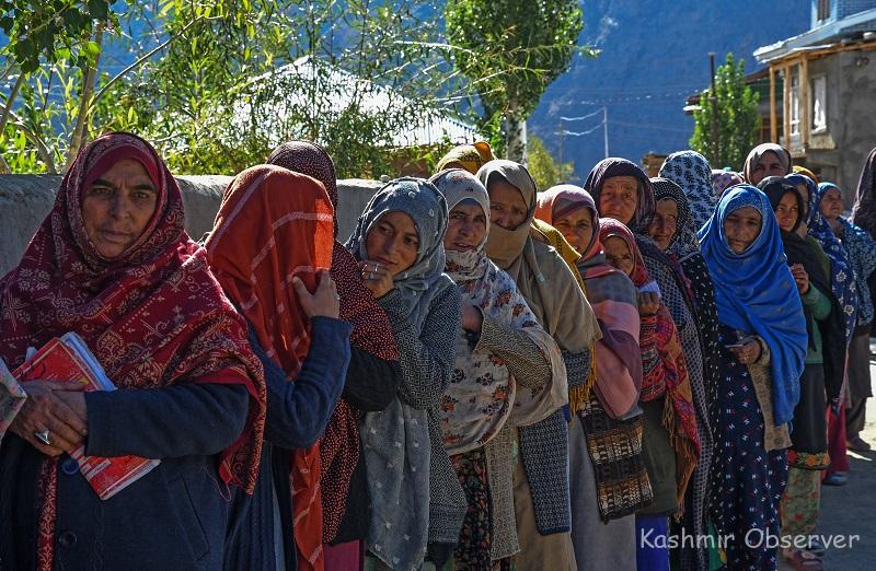 Kargil Records 77.61 Turnout In Hill Council Elections