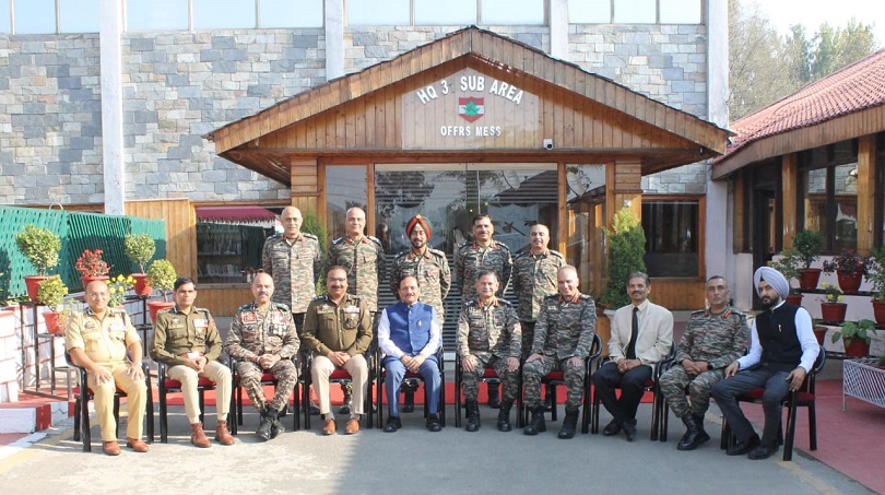 War in West Asia- Security Top Brass In A Huddle In Srinagar