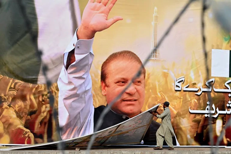 Pakistan’s Ex-PM Nawaz Sharif Back From Self-Exile Ahead Of Elections