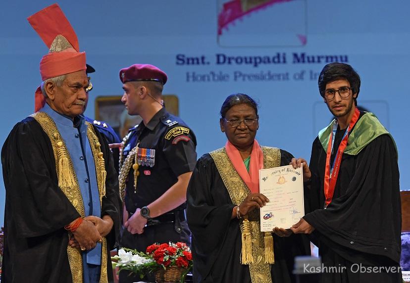 Historic Occasion, Proud Moment: KU Students On Receiving Awards From President Murmu   