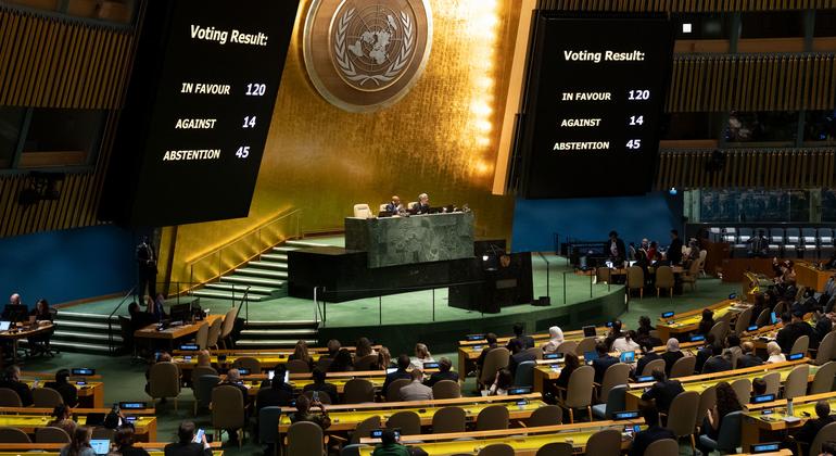 India Abstains On UNGA Resolution Calling For Humanitarian Truce In Israel-Hamas Conflict