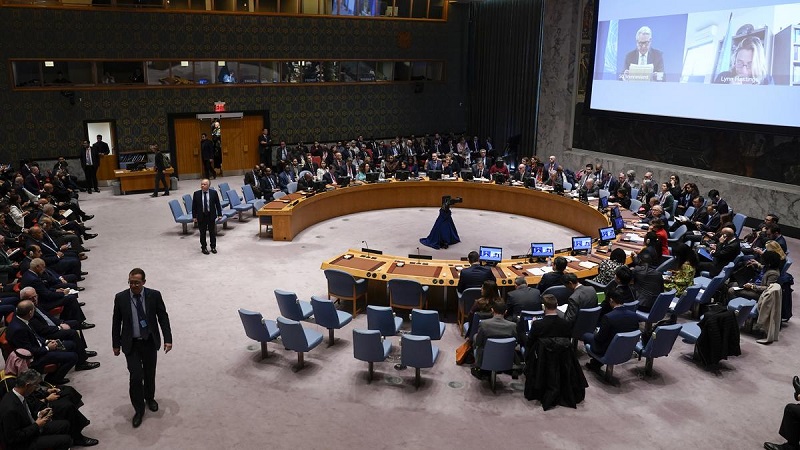 US Vetoes UNSC Resolution Calling For Immediate Humanitarian Ceasefire In War-Torn Gaza  