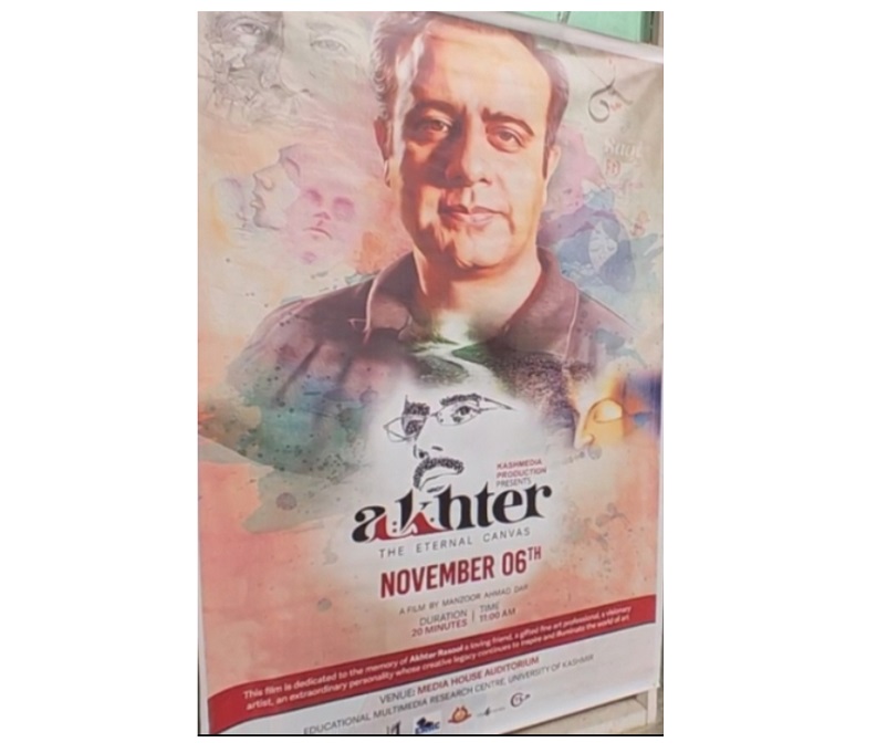 AKHTER: The Eternal Canvas Premiered At Kashmir University