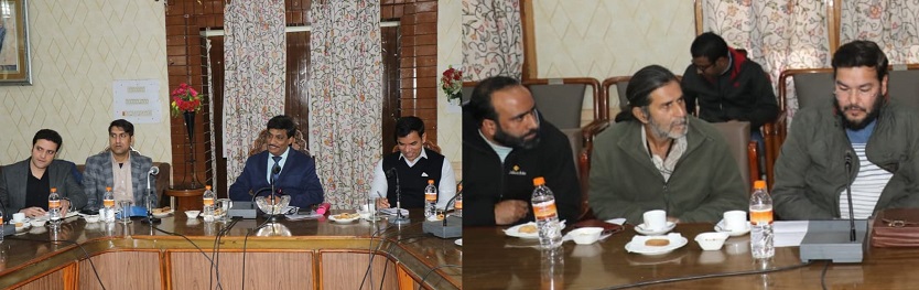 CS Interacts With RTI & Social Activists In Srinagar, Jammu
