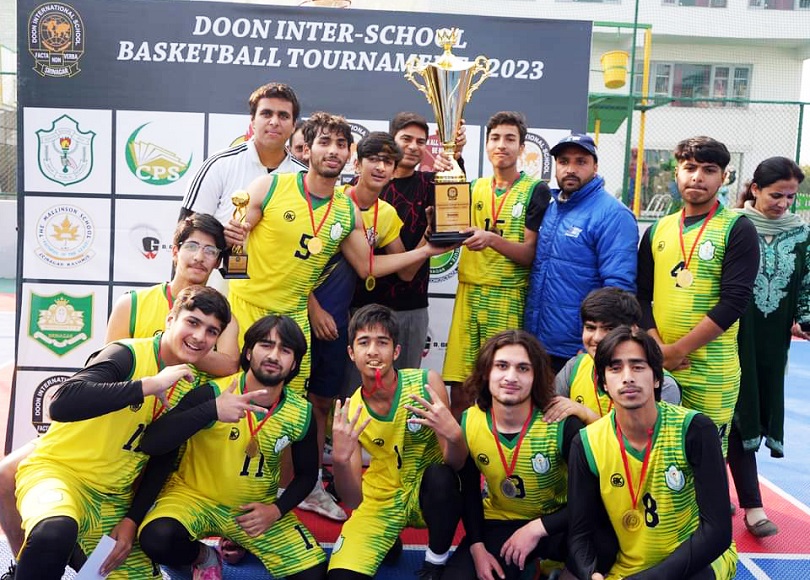DPS Srinagar Wins Inter-School Basketball Tourney