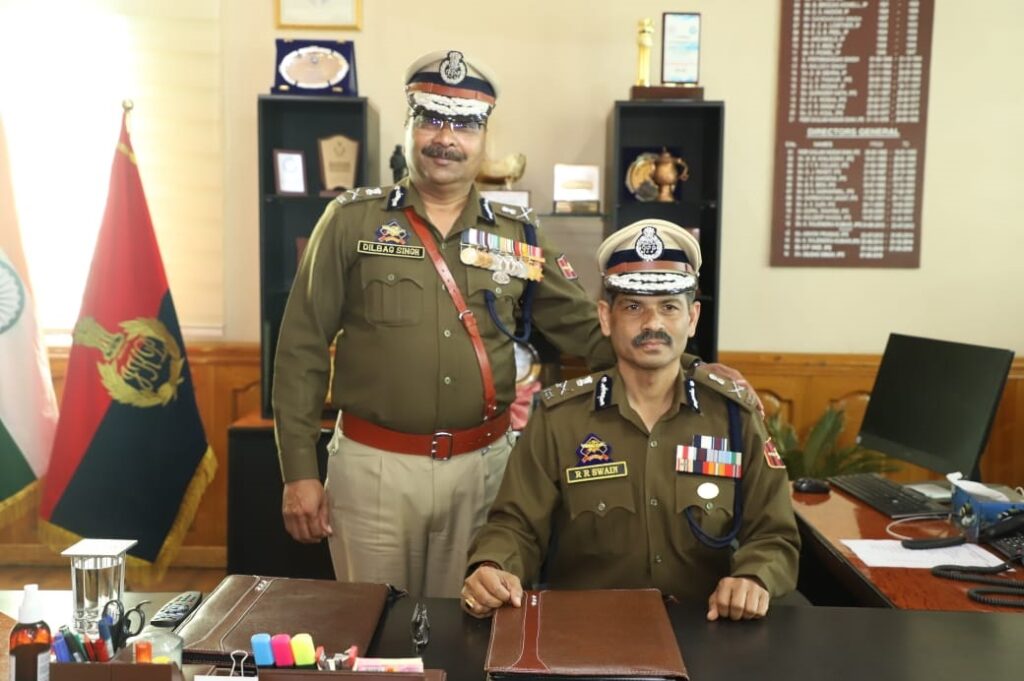 RR Swain Takes Over As 17th DGP Of J&K