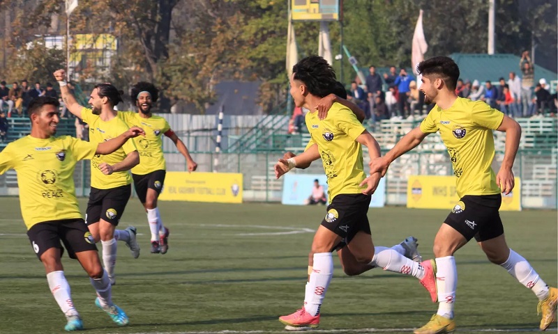 Real Kashmir Beat TRAU, Stay Perfect In I-League