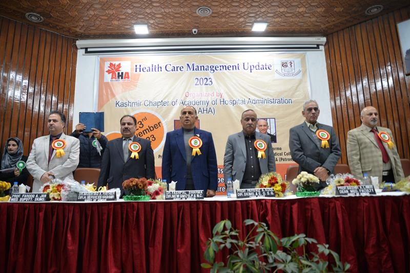 SKIMS Organises Health Care Management Update 2023