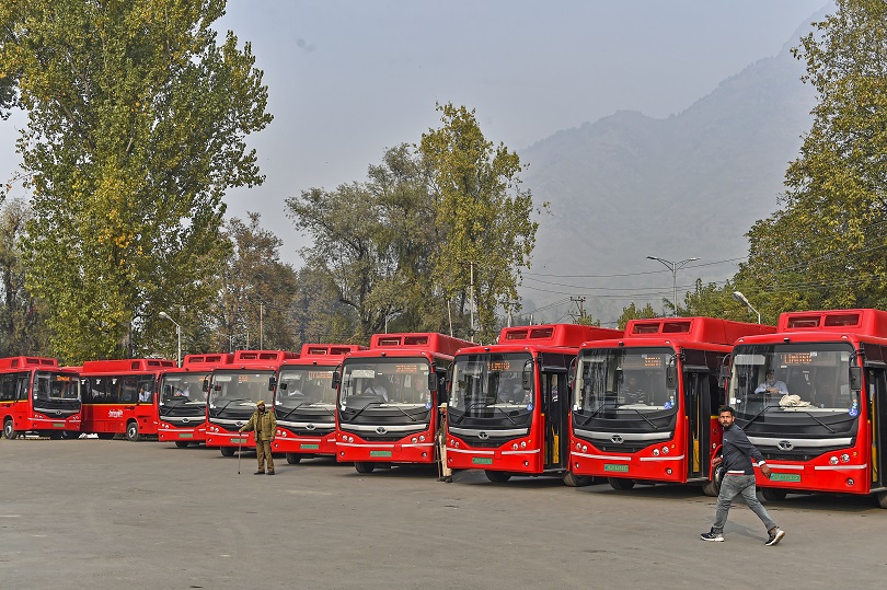 New Travel Experience For Srinagar Residents In Smart E-Buses 