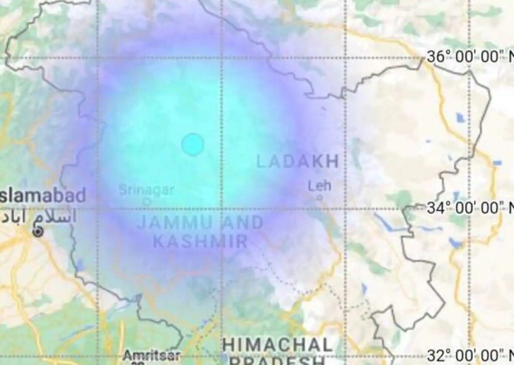 11 Earthquakes Jolt J&K, Ladakh In 24 Hours